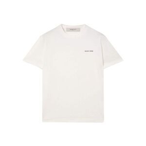 Golden Goose Men Cotton Jersey T-Shirt With Contrasting Logo Print